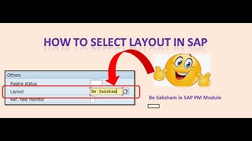How to make layout in SAP PM module#sap #sap #layout #display #module #notification #maintenance