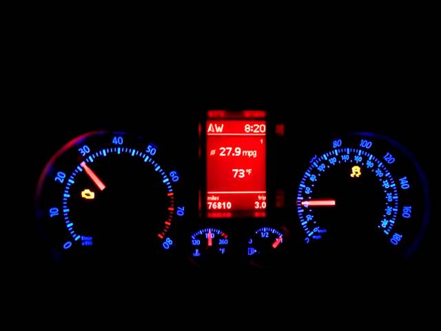 Vw Gli 2 0t Fsi Flashing Engine Light