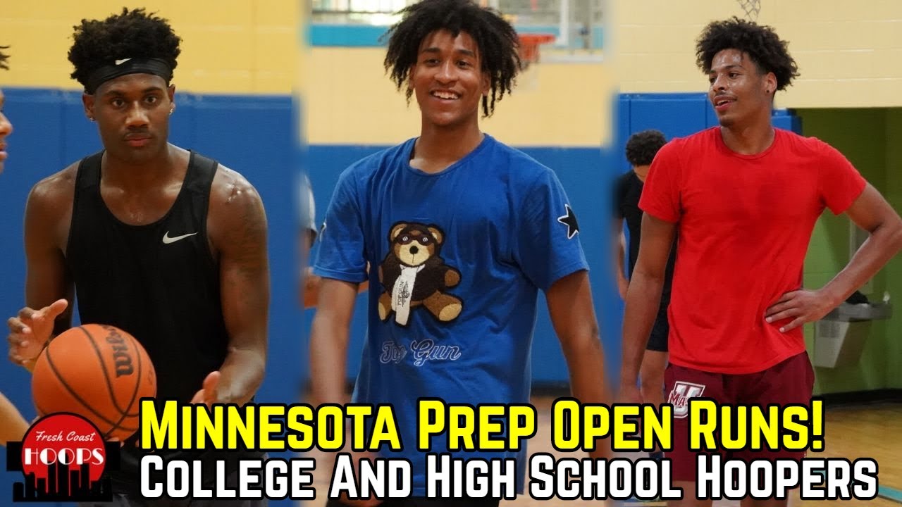 College And High School Hoopers Show Out At Loaded Minnesota Prep Open Runs! Full Highlights