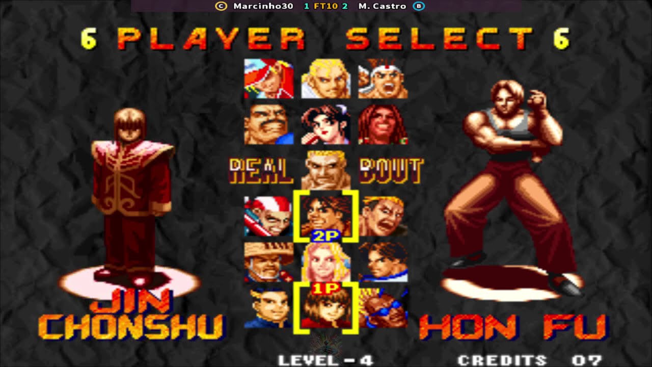 Real Bout Fatal Fury Marcinho30 (BR) Vs M. Castro (BR) || Play Date 4 Oct 25