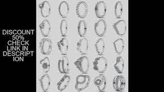 European Ring Rings 925 Sterling Silver Heart Bow Round Size 6789 For Women Men Jewelry Party Fashio