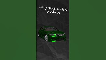 Cars of Most Wanted - Audi A3 Quattro #nfs #nfsmw #needforspeed