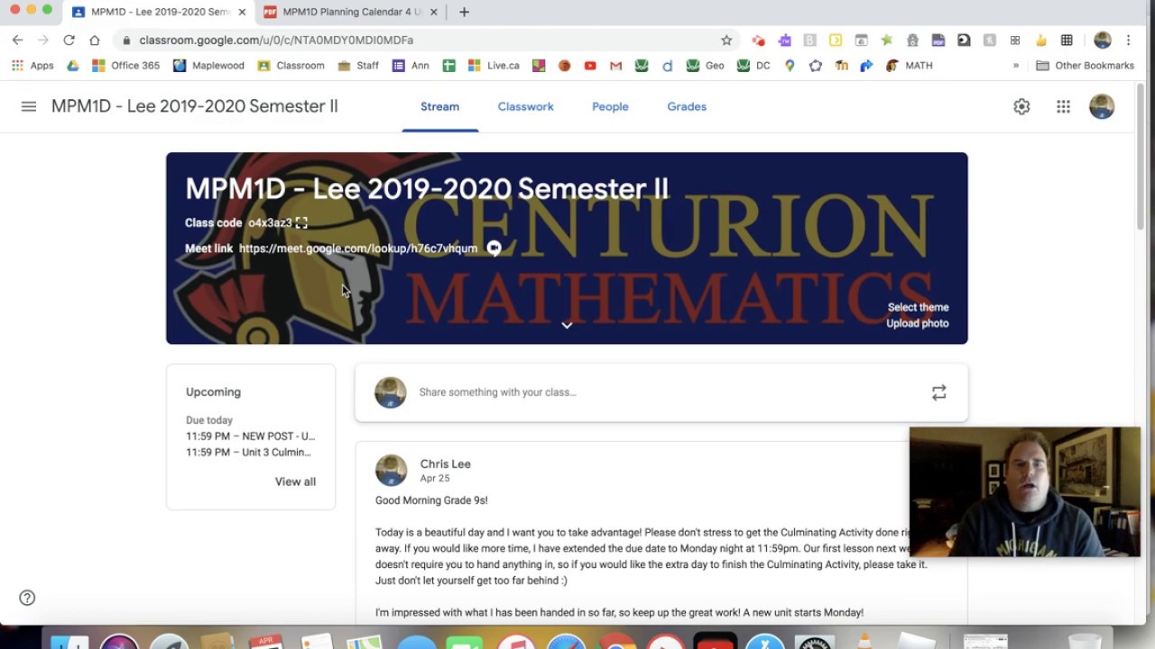 Welcome to the Week of April 27 - May 1 - MPM1D - YouTube