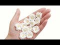 Mini Fabric Flowers || Tiny Fabric Flowers