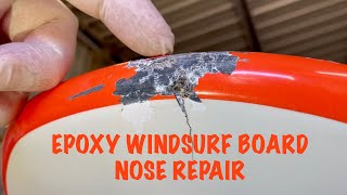Windsurf Epoxy Nose Repair