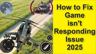 How to Fix Massive Warfare: Tanks PvP War Game isn't Responding Issue 2025 screenshot 3