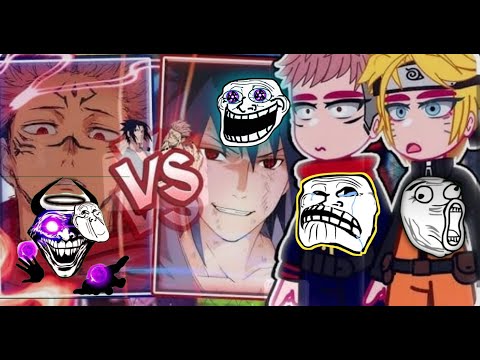 COLDEST🥶🥶 TROLL FACE NARUTO VS JUJUTSU KAISEN