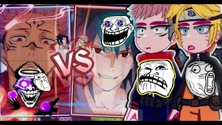 Coldest Troll Face Naruto Vs Jujutsu Kaisen