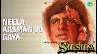 Neela Aasman So Gaya | Silsila | Lata Mangeshkar Songs | Amitabh Bachchan | Jaya Bhaduri