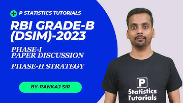 RBI DSIM-2023 Phase-II Preparation Strategy and Phase-I Paper Analysis| By-Pankaj Sir