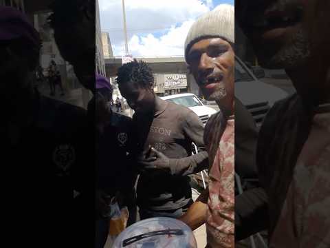 Homeless Man Celebrates His Birthday With Friends