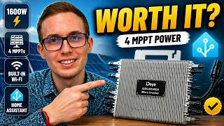 Deye SUN-M160G4 Microinverter Review: 1600W, 4 MPPTs & Home Assistant Setup