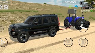 Sonalika tractor 35 vs Scorpio game video Android gameplay video part 11 new 3D games videos 🚜