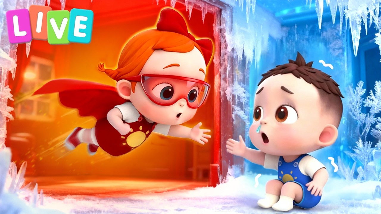 🔴 LiaChaChaTV‐LIVE | スーパーヒーローに　へんしん | 子供の歌 | 童謡 | リアとチャチャ | LiaChaCha