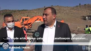 Elmadağ Taburlar Mah.ni̇n Altyapi Sorunu Çözülüyor