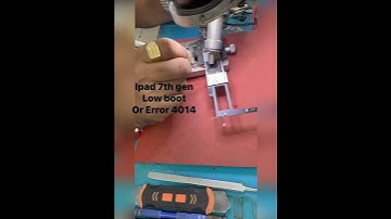 Ipad 7th gen error 4013