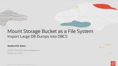 Mount Object Storage as a File System (Linux)