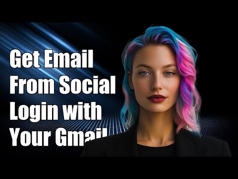 احصل على عنوان البريد الإلكتروني من أحد رواد مواقع التواصل الاجتماعي أثناء تسجيل الدخول باستخدام 