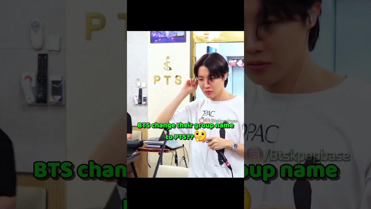 BTS Change Their Group Name To PTS Bts Kpop