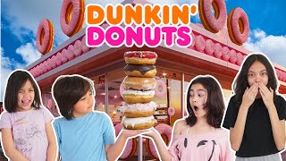 Do We Run On Dunkin? The Snack Attack Squad Trying Every Dunkin Donuts Flavor.