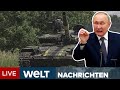 PUTINS KRIEG: Ukraine in Not - Knallharte Kämpfe und hohe Verluste im Donbass I WELT Newsstream