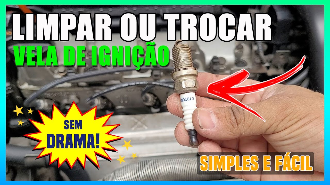 Como Limpar Vela De Ignição Suja De óleo - RETOEDU