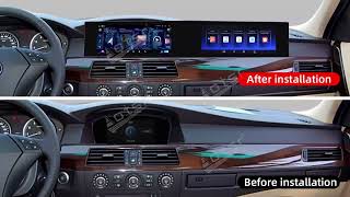 21 Inch Big Screen Upgrade for BMW E60 5 Series 04-12 | Replace Old CCC Factory System