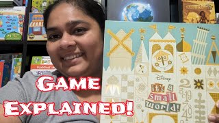 Board Game Explained - #disney It's a Small World by @FunkoGamesOfficial #boardgameplayer