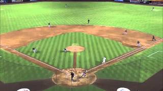 2012/08/21 Dobbs' barehanded play