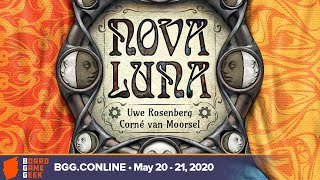 Nova Luna  - game overview at BGG.CONline May 20-21, 2020
