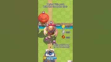 Defend This Push With The Least Amount Of Elixir #shorts #clashroyale #clash #funny #viral #insane