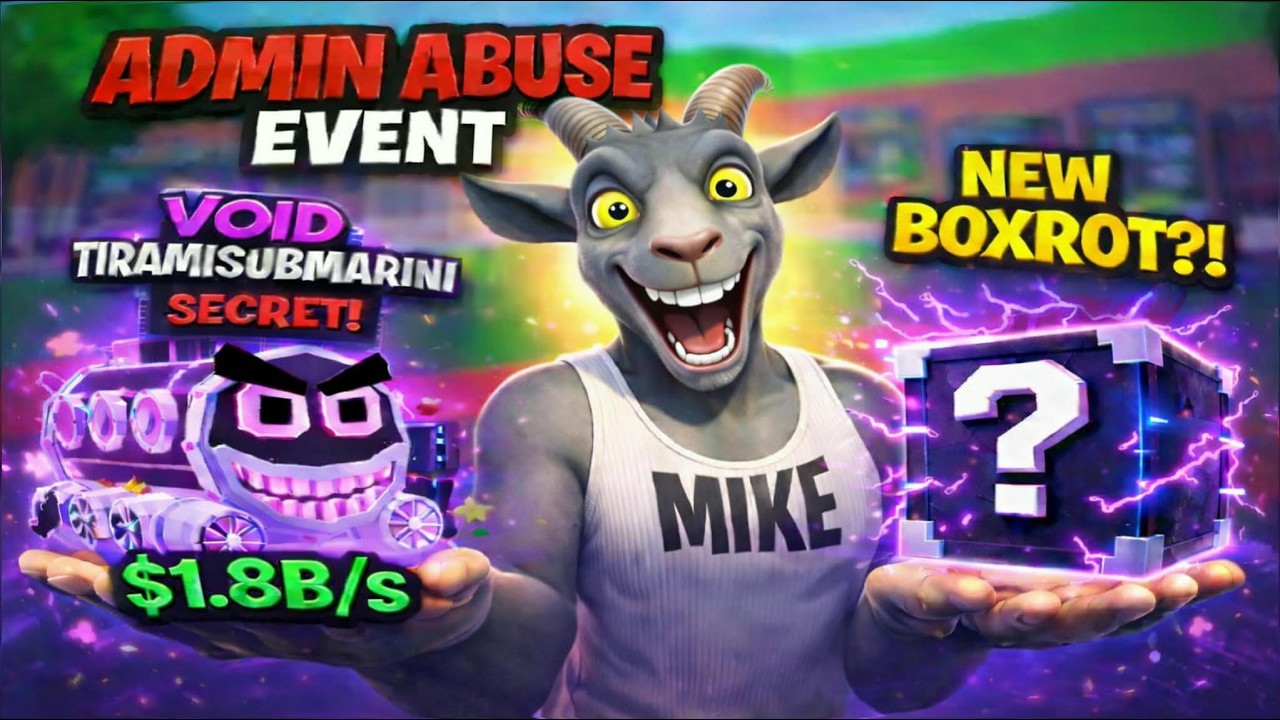 ADMIN ABUSE in NEW BOXROT MINI GAME is INSANE! (Fortnite Steal the Brainrot)