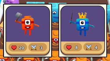 Merge Number Cube Fam Run ⭐⭐⭐ Merge Battle - Gameplay Walkthrough