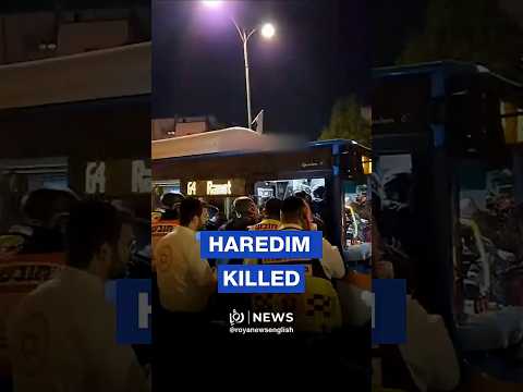 Jerusalem Haredi Protest Turns Deadly As Bus Strikes Demonstrators 