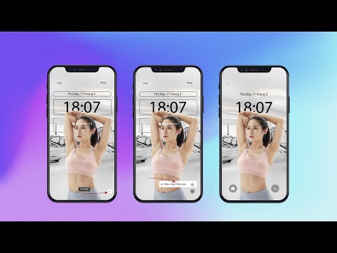 Cài nhiều Ảnh cùng lúc làm hình nền màn hình khoá trên điện thoại iPhone IOS 16