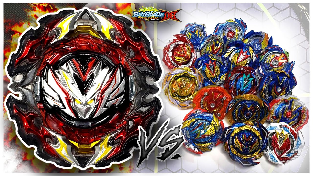 Takara Tomy Prominence Valkyrie / Valtryek Burst DB Beyblade