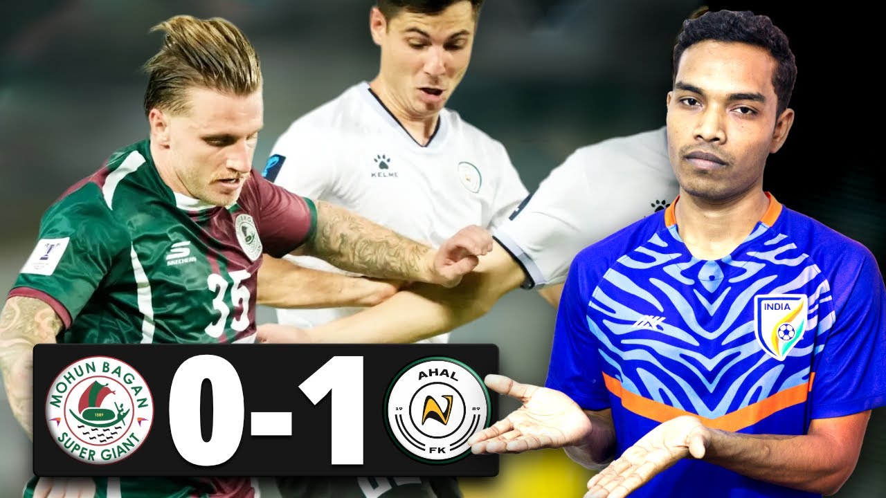 Mohun Bagan lost to Ahal FK in ACL 2 opener (1-0)😔