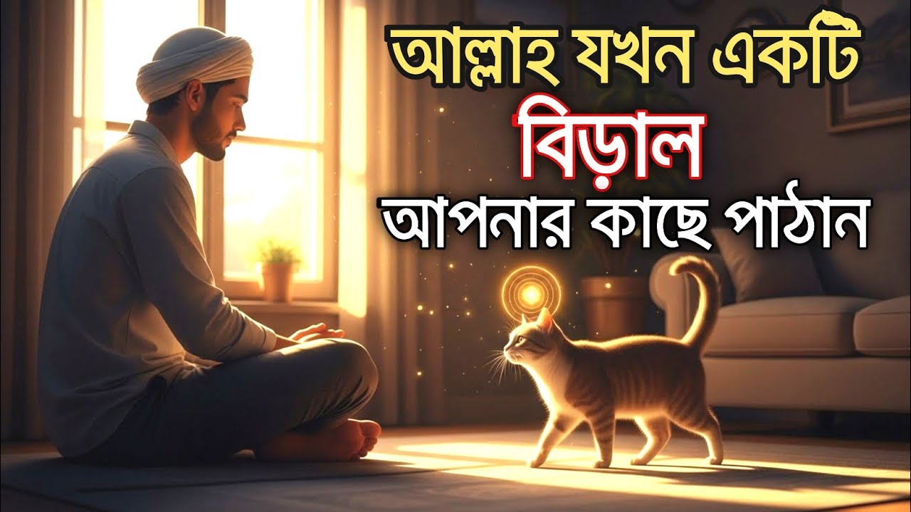 যখন একটি বিড়াল আপনার কাছে আসে তখন আল্লাহর পক্ষ থেকে ৫টি বার্তা আসে | alimimessage