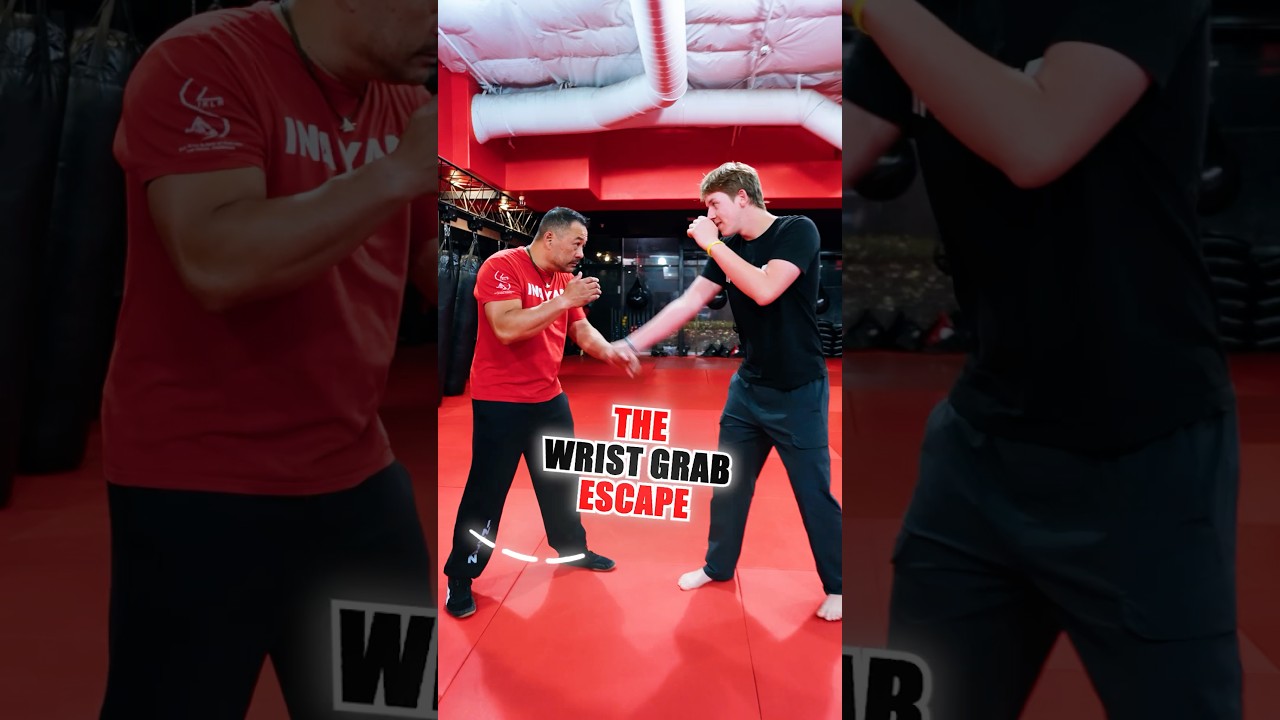 The wrist grab escape #fma #filipinomartialarts #martialarts #selfdefense