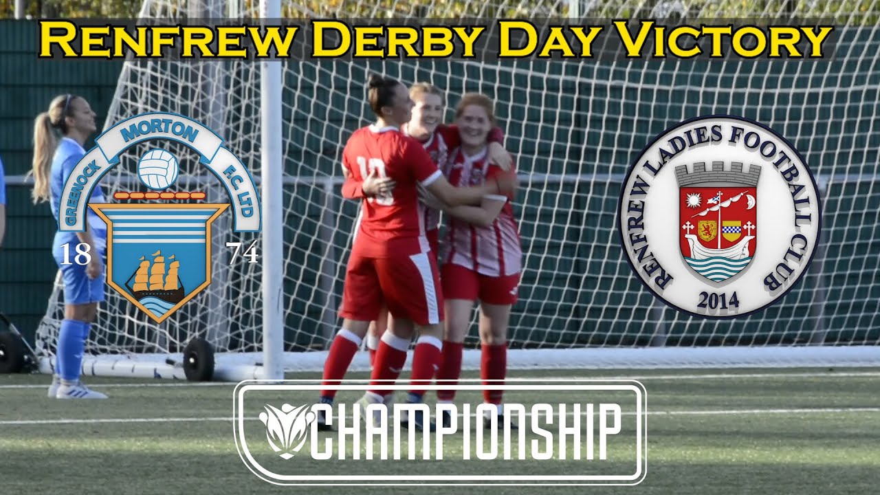 HIGHLIGHTS: Greenock Morton Women 1-3 Renfrew Ladies- SWF Championship - Matchday 10 - 06/11/22
