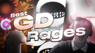 Best Geometry Dash Rages & Reactions || 5K SUBS SPECIAL