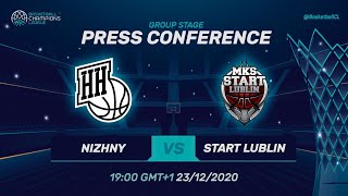 Nizhny Novgorod v Pszczólka Start Lublin - Press Conf.