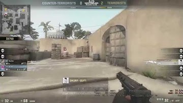 CS GO 1 v 5 (tec 9 clutch)