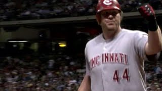 Dunn's final two home runs as a member of the Reds