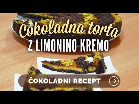 Video: Čokoladna Torta Z Limonino Kremo