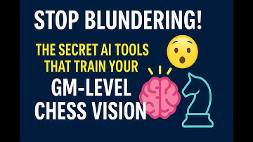 STOP BLUNDERING! 🤯 The SECRET AI Tools That Train Your GM-Level Chess Vision