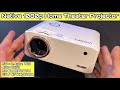 VISSPL V30-S Native 1080p  Wifi / Bluetooth 5.1   400&quot; max screen size Home Theater Projector Review