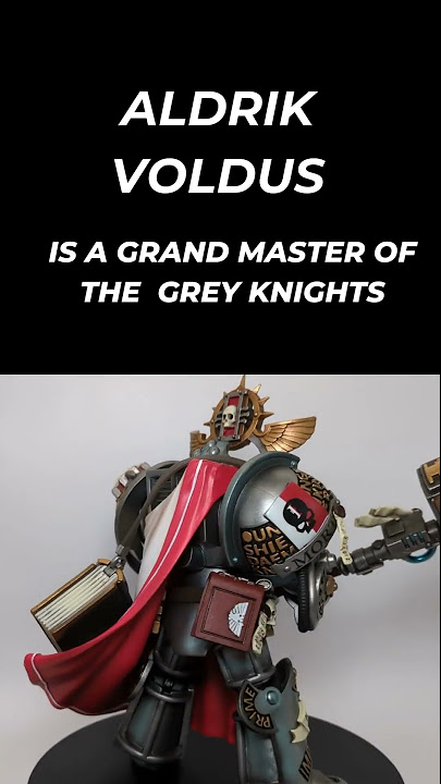 Grey Knights Grand Master Voldus by Tomas