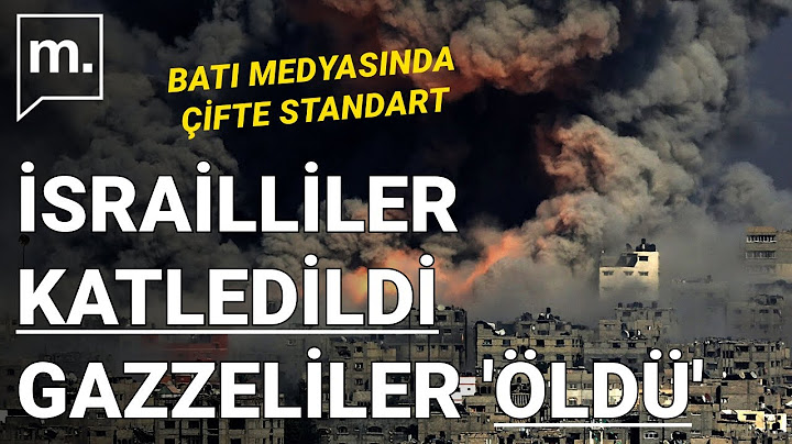 Batı medyasında Filistin ve İsrail'e çifte standart! İşte böyle yazdılar