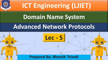 Lec-05_Domain Name System| Advanced Network Protocols | ICT Engineering